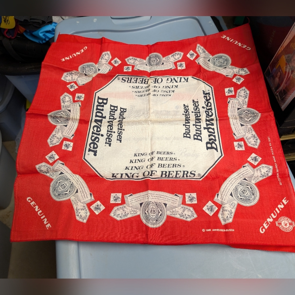 Vintage Budweiser Bandana